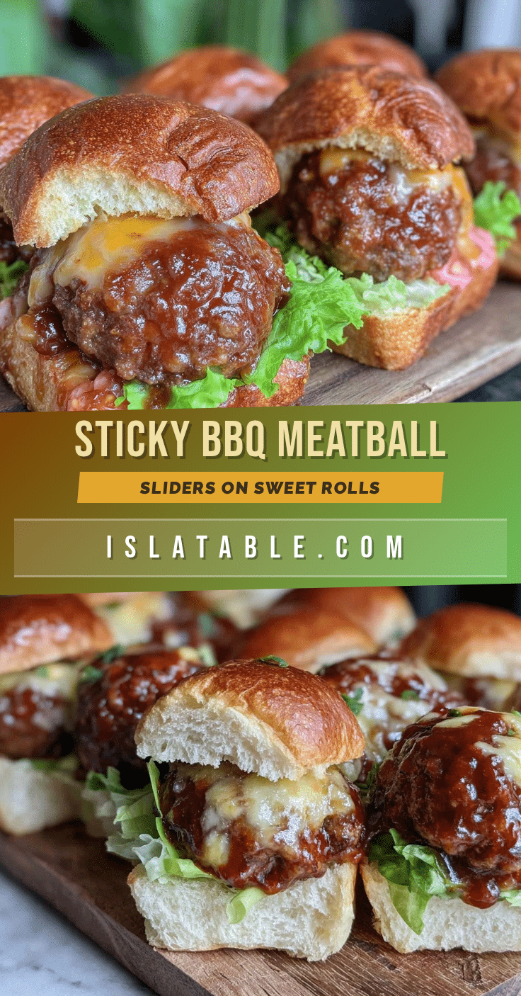 BBQ meatball sliders recipe