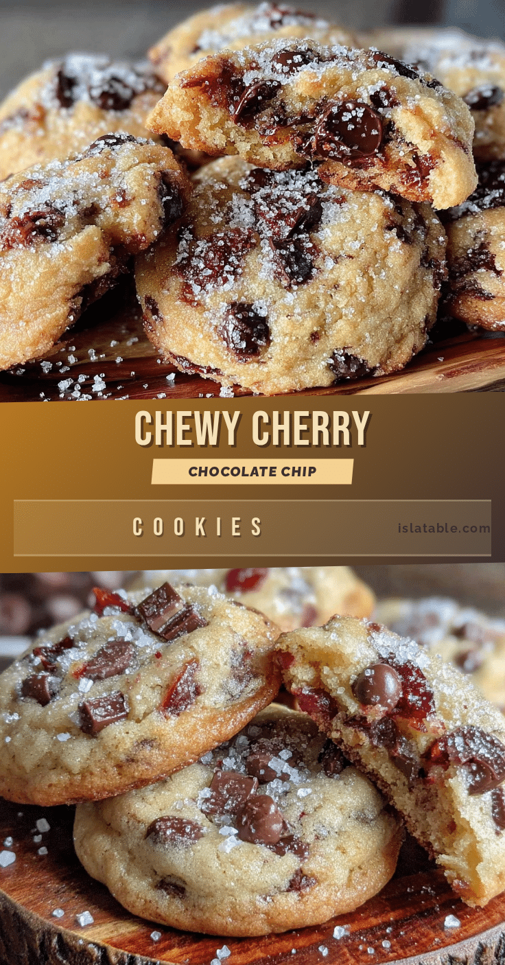 chewy cherry chocolate chip cookies recipe