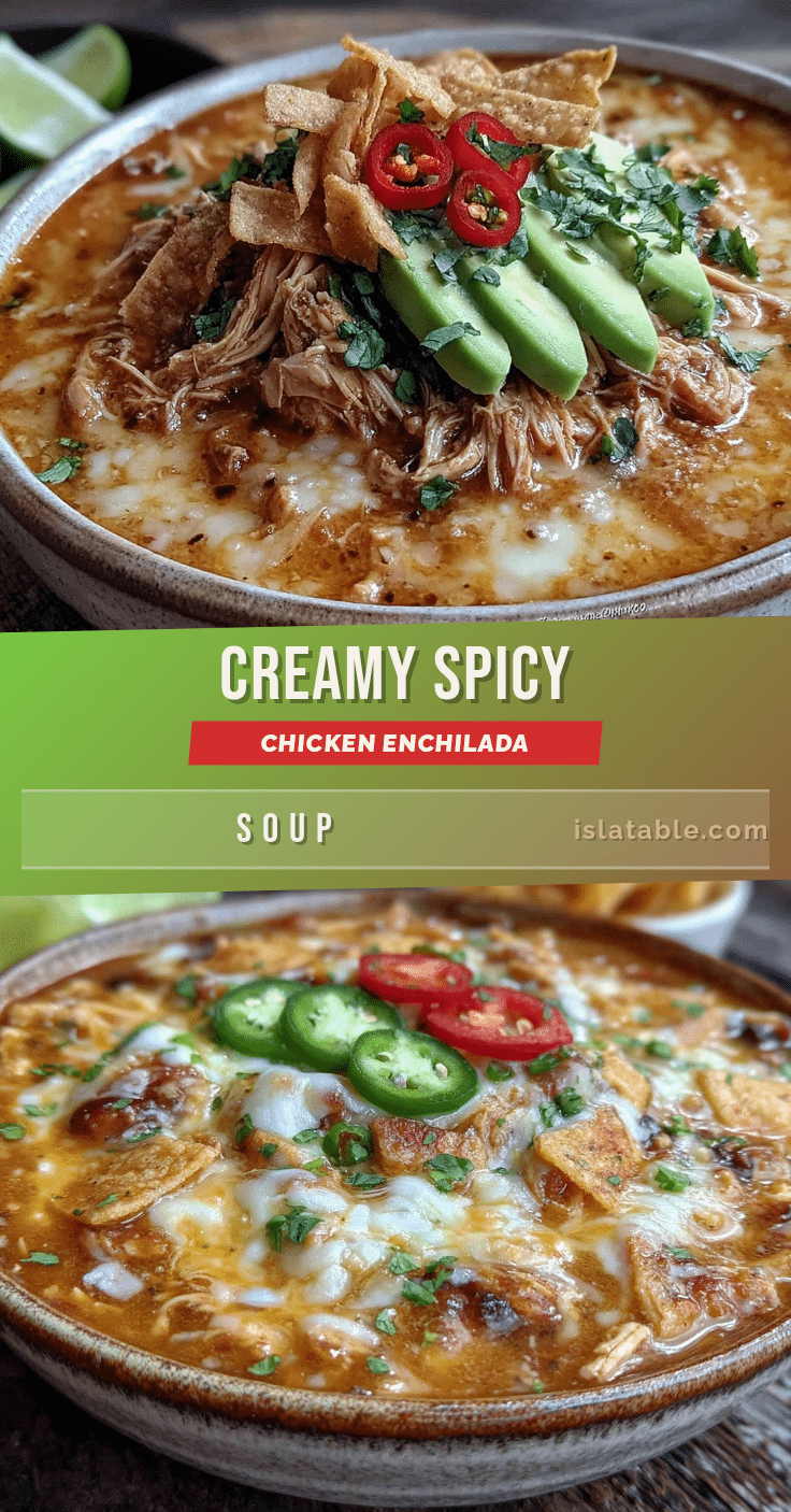 chicken enchilada soup recipe