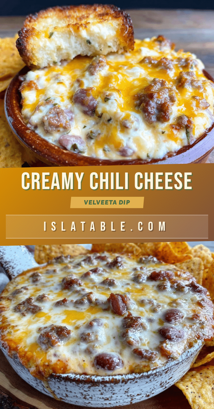 creamy chili cheese velveeta dip recipe