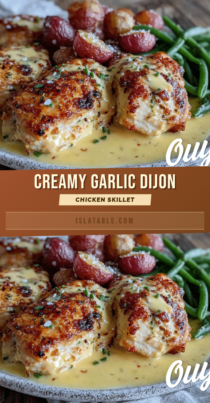 Creamy Dijon Chicken Skillet recipe