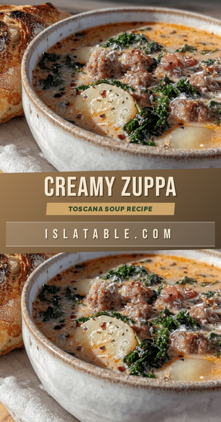 creamy zuppa toscana soup recipe