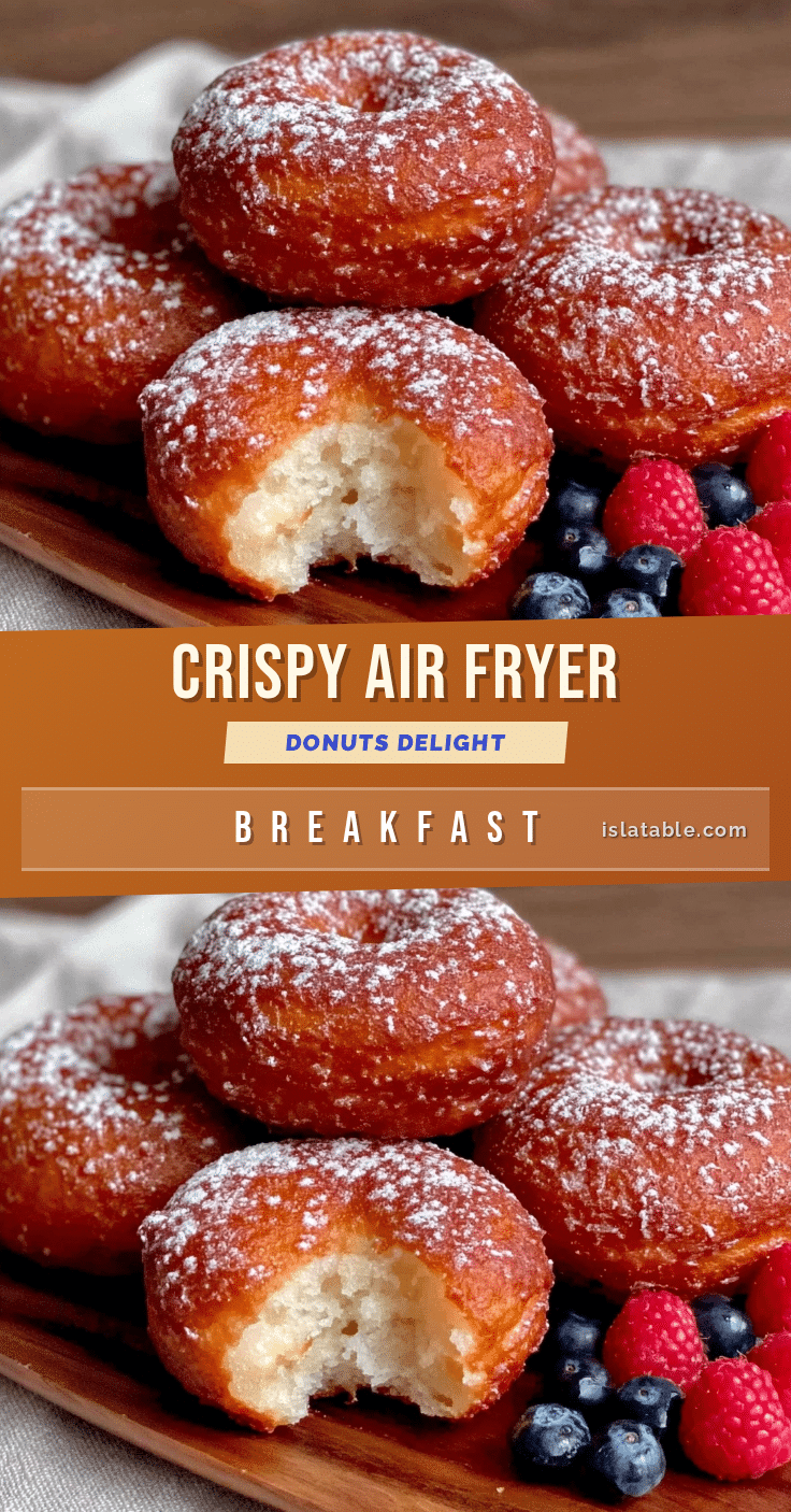crispy air fryer donuts delight recipe