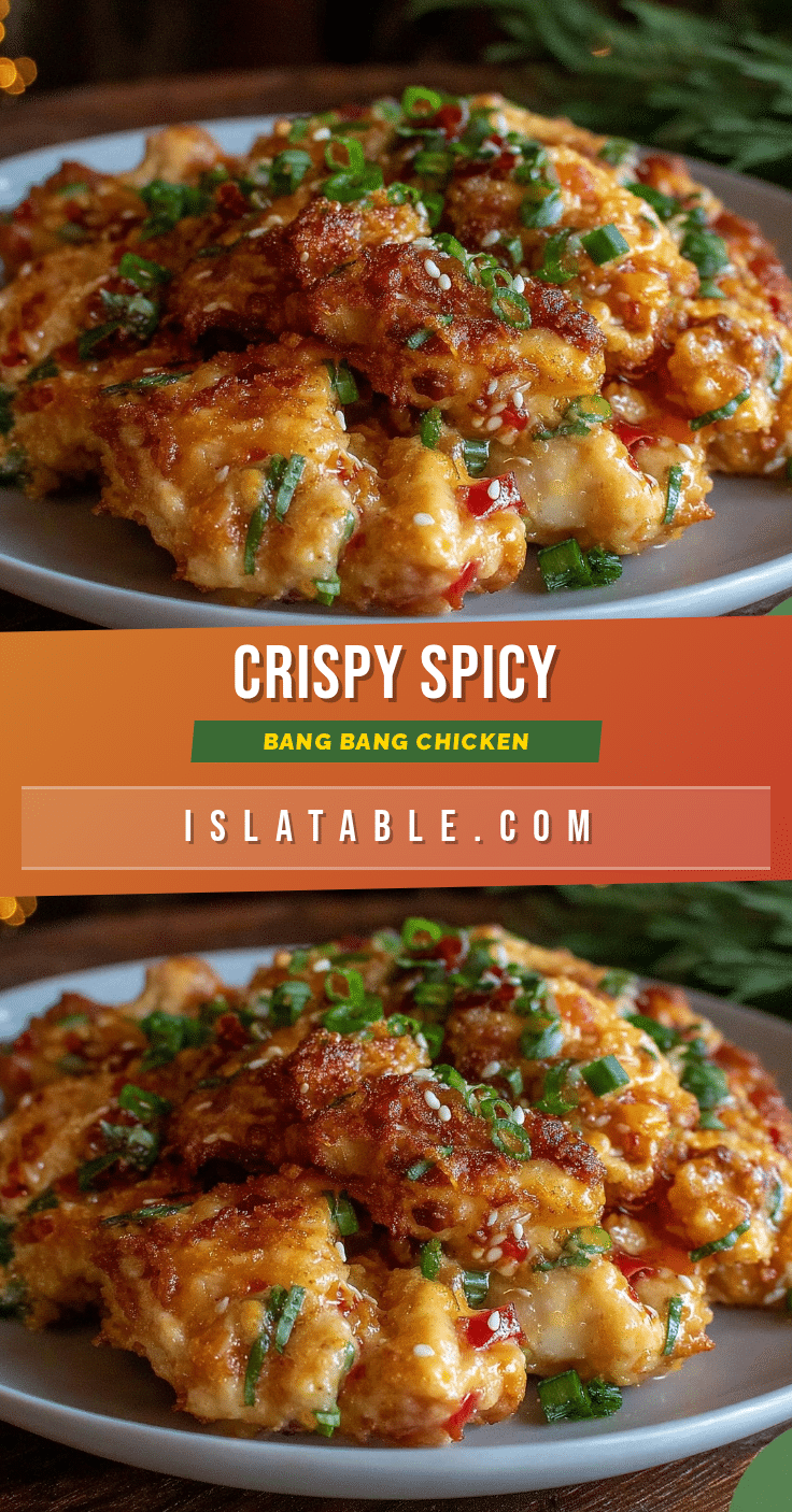 crispy bang bang chicken recipe