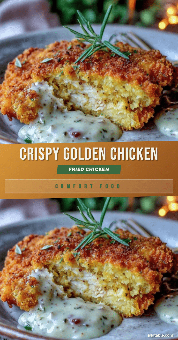 crispy chicken fried chicken recipe