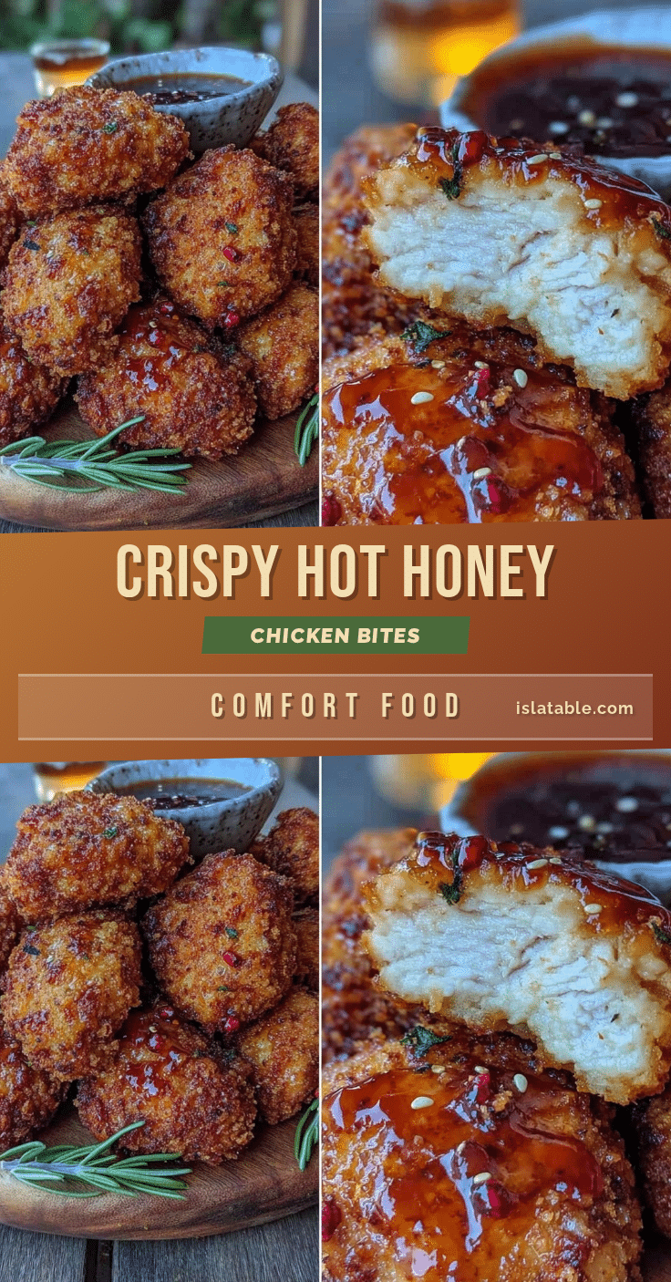 crispy hot honey chicken bites recipe