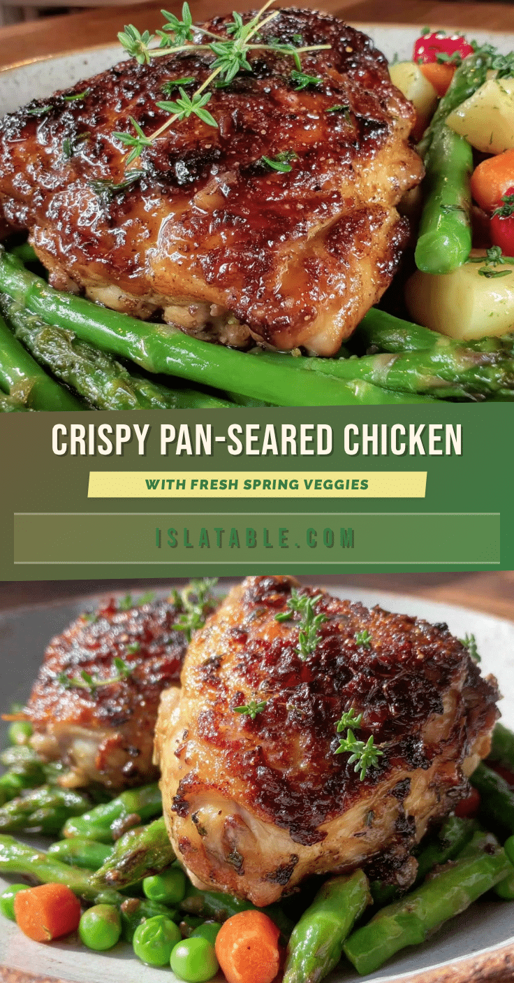 crispy pan-seared chicken recipe