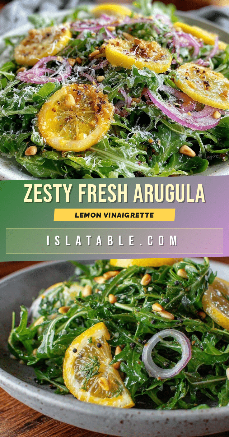 fresh arugula salad recipe recipe