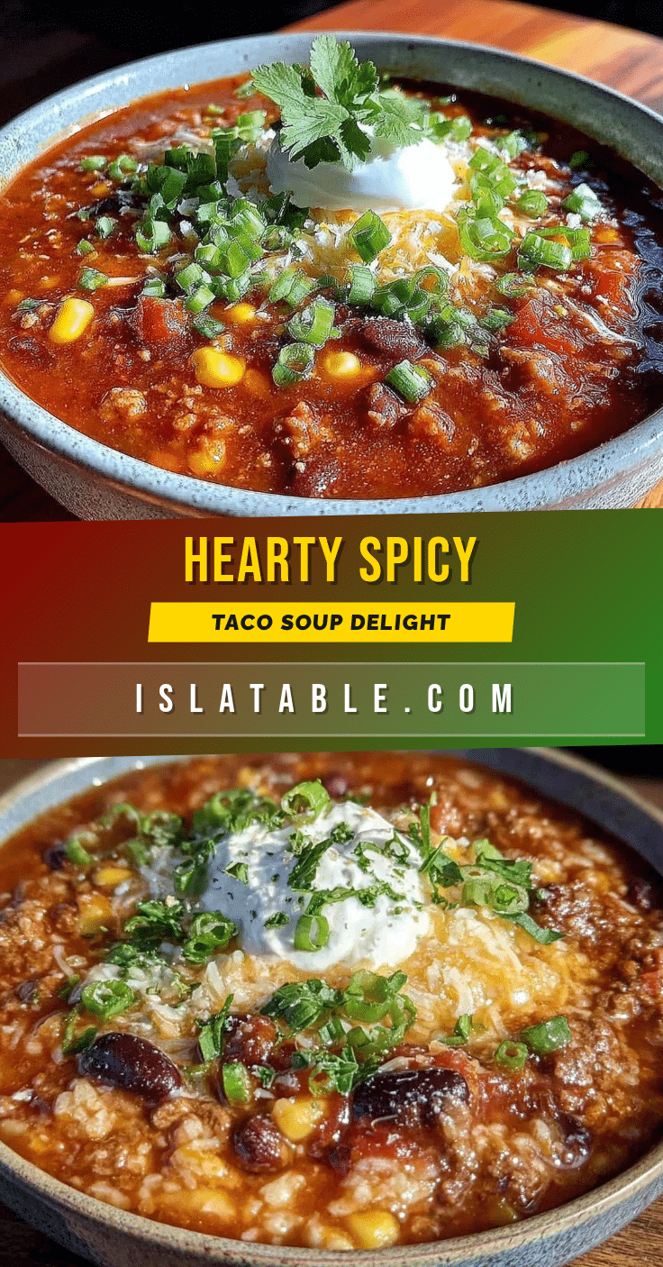 hearty taco soup recipe recipe