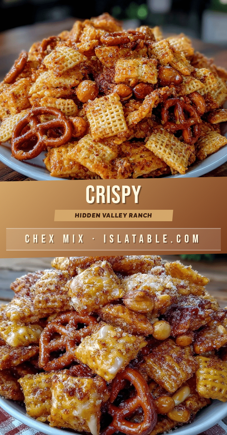 Hidden Valley Ranch Chex Mix recipe