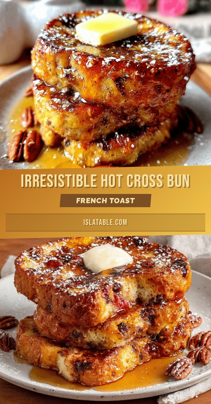 hot cross bun french toast recipe