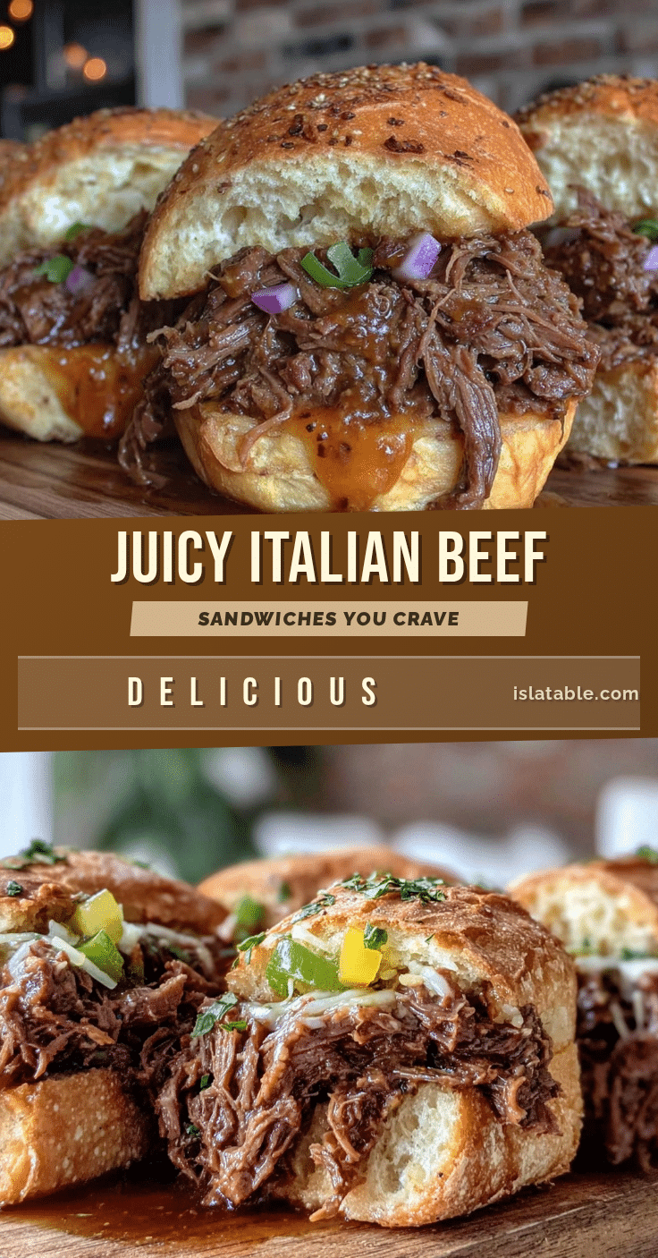 Italian beef sandwiches recipe
