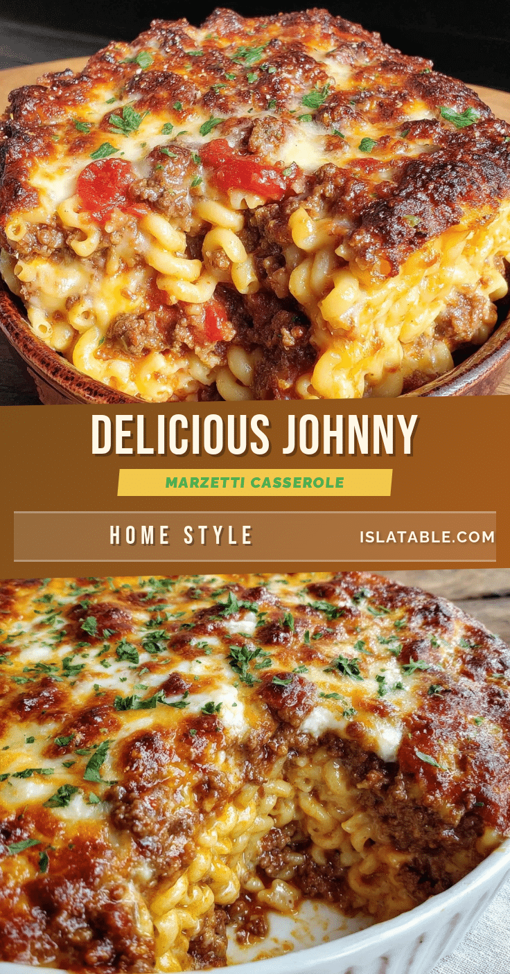 Johnny Marzetti casserole recipe
