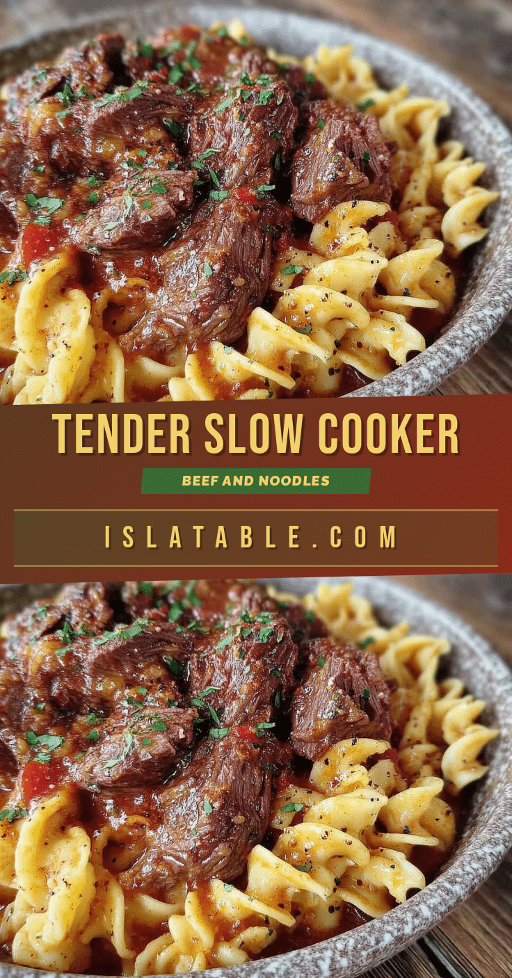 slow cooker beef and noodles recipe recipe