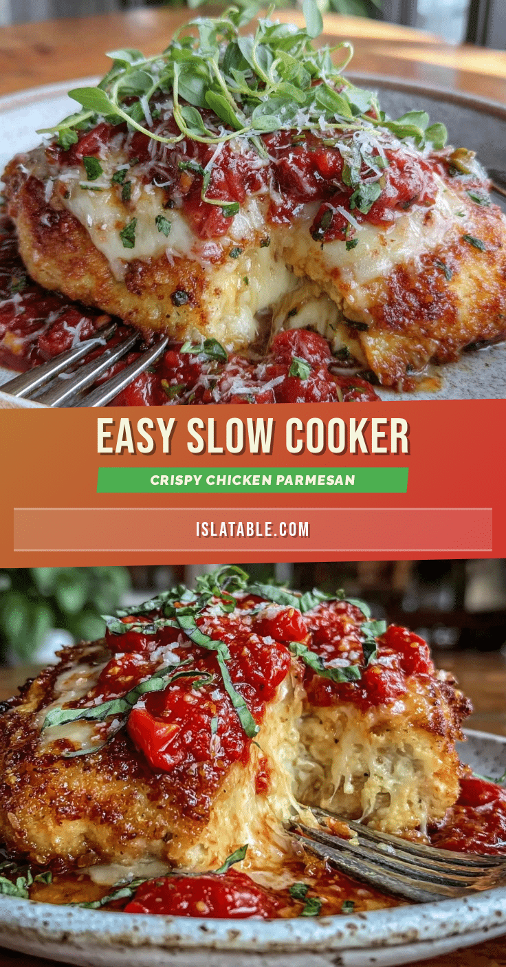 slow cooker chicken parmesan recipe