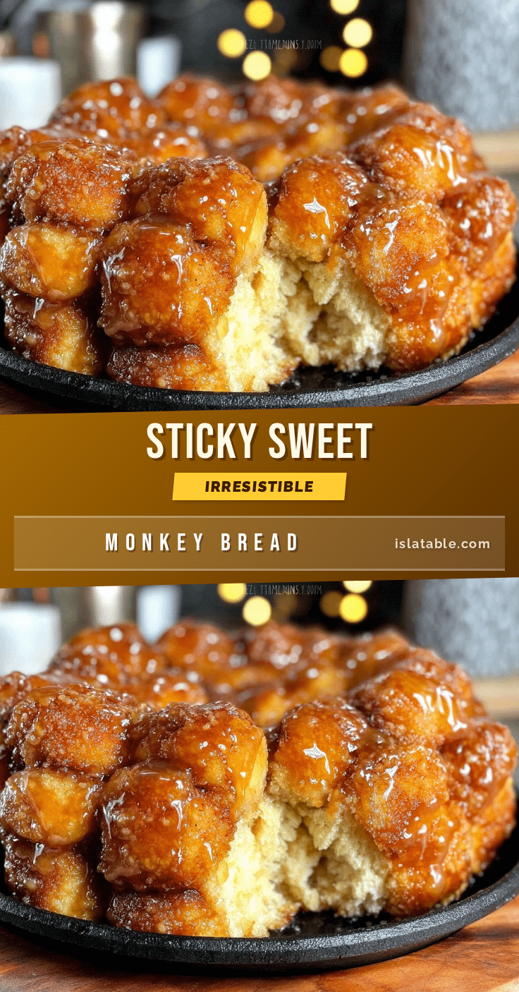 sticky sweet monkey bread recipe