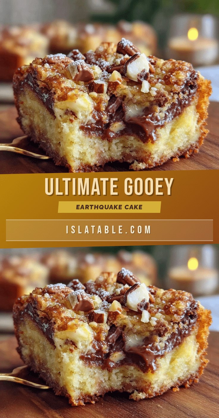 Ultimate Gooey Earthquake Cake recipe