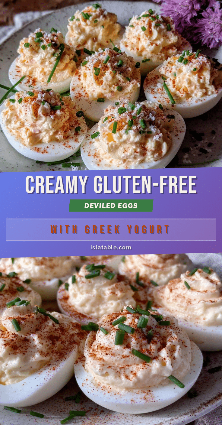 creamy gluten-free deviled eggs recipe
