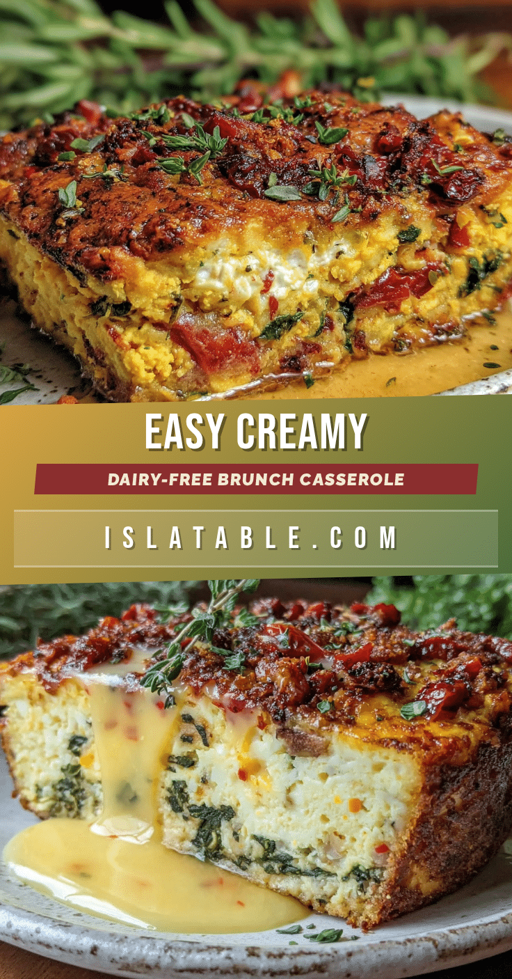 dairy-free brunch casserole recipe
