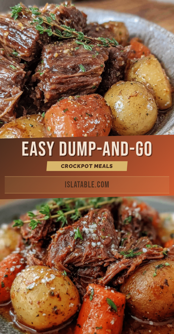 easy dump-and-go crockpot meals recipe