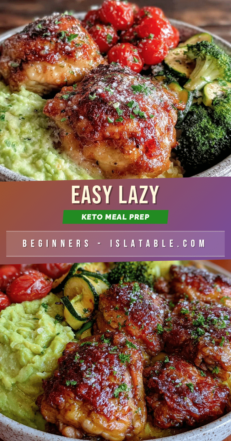 easy lazy keto meal prep recipe