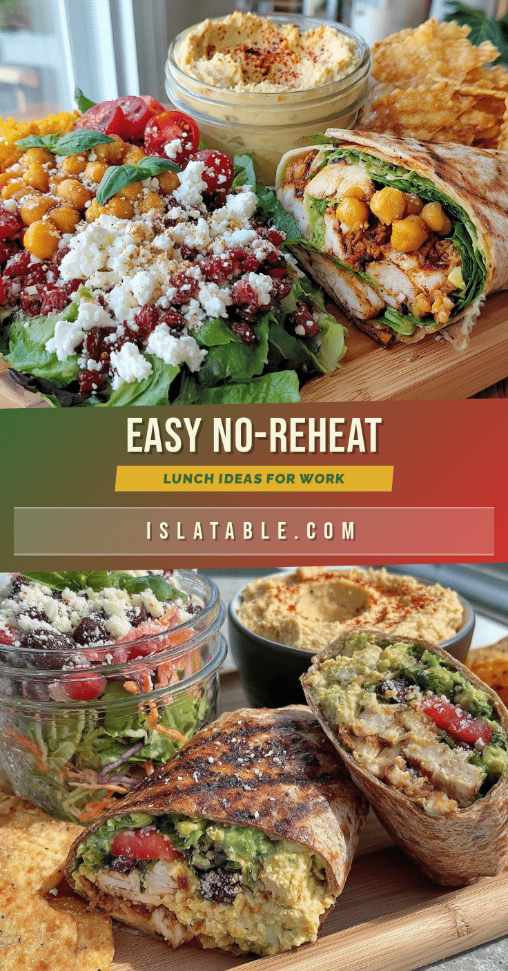 easy no-reheat lunch ideas recipe