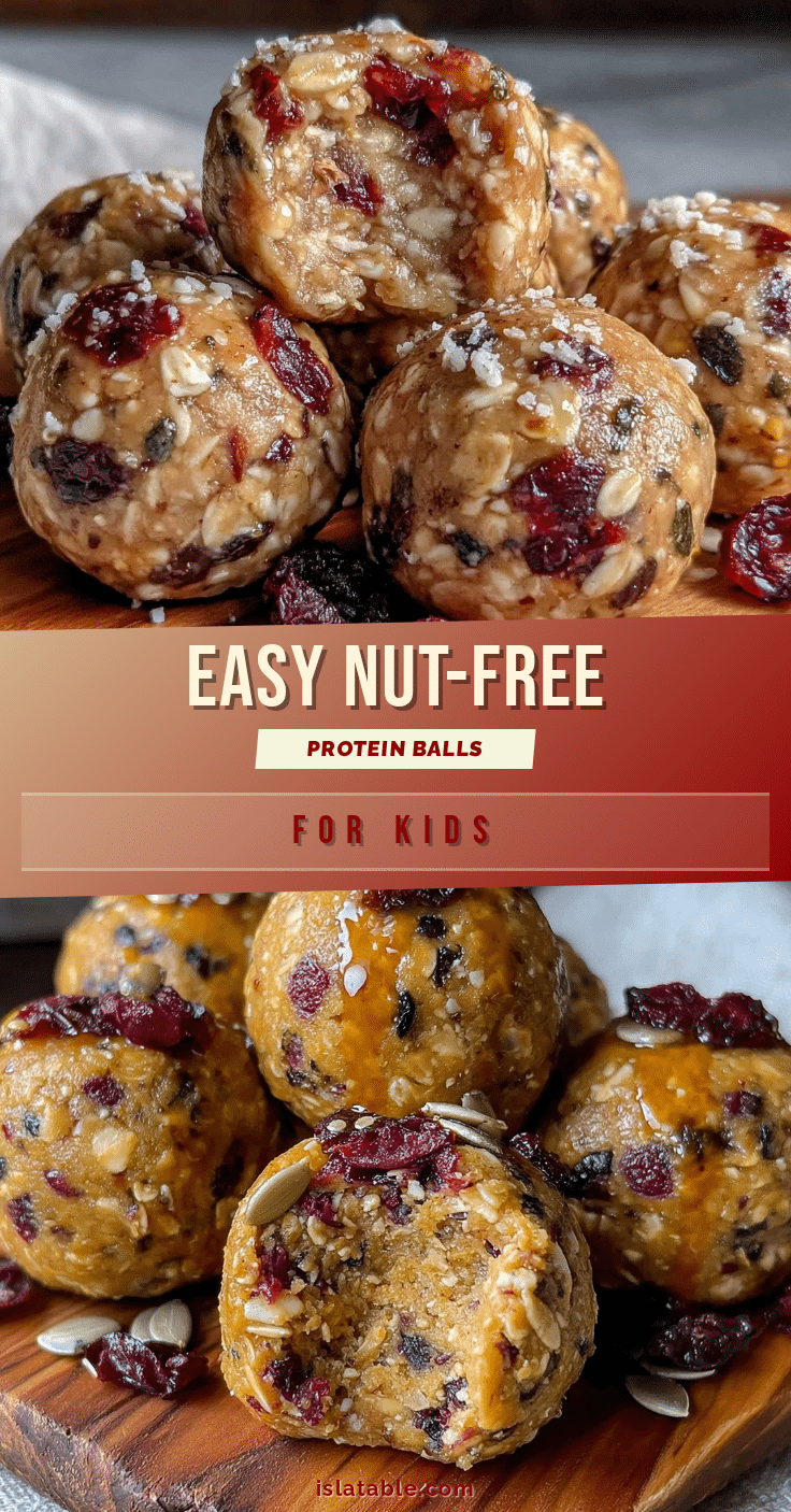easy nut-free protein balls recipe