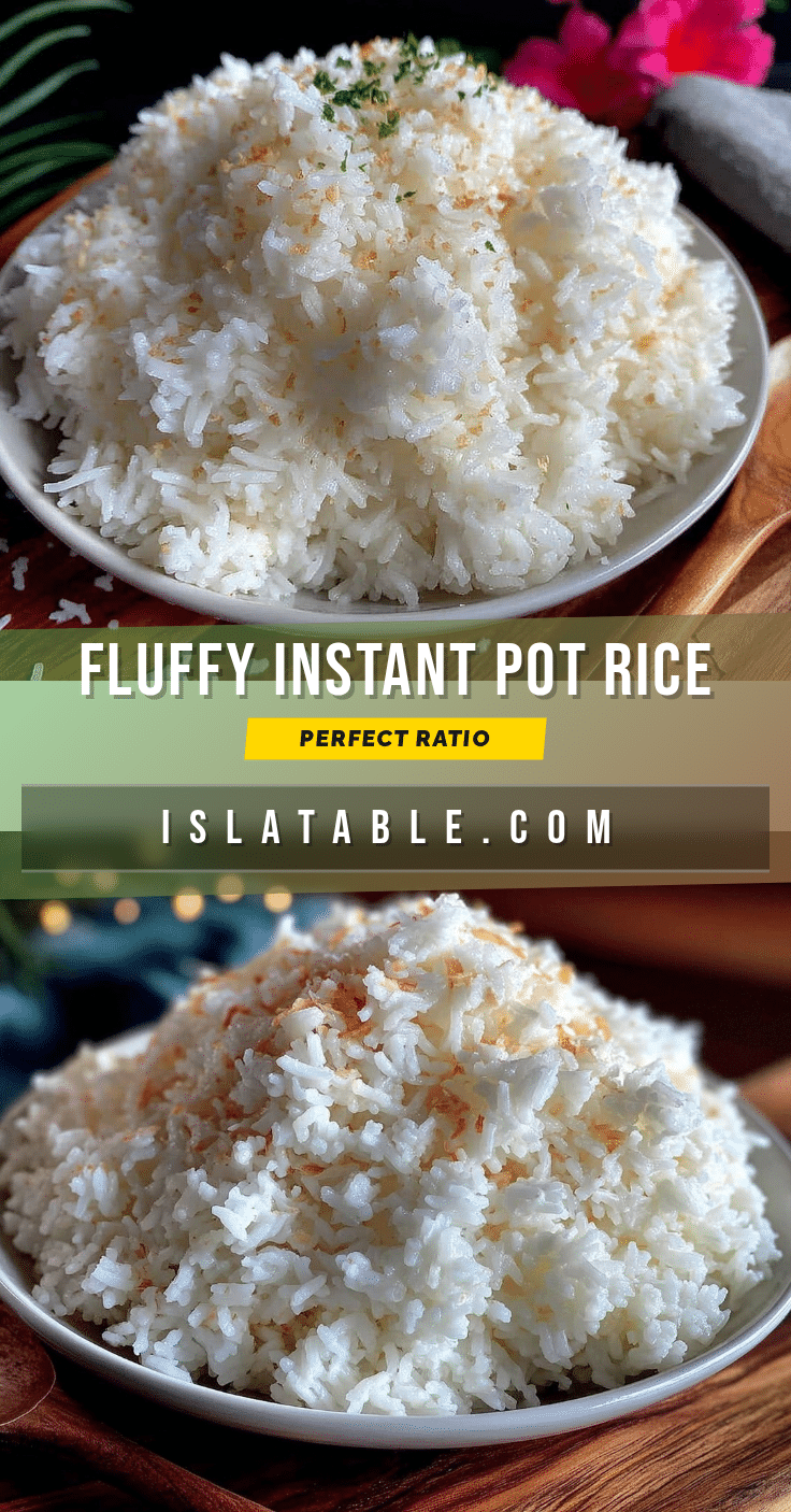 fluffy instant pot rice recipe