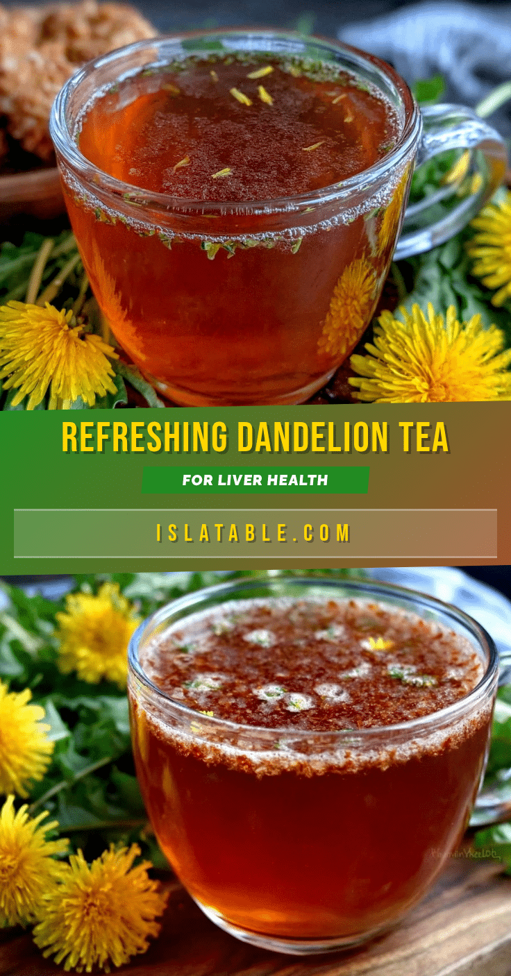 fresh dandelion tea recipe