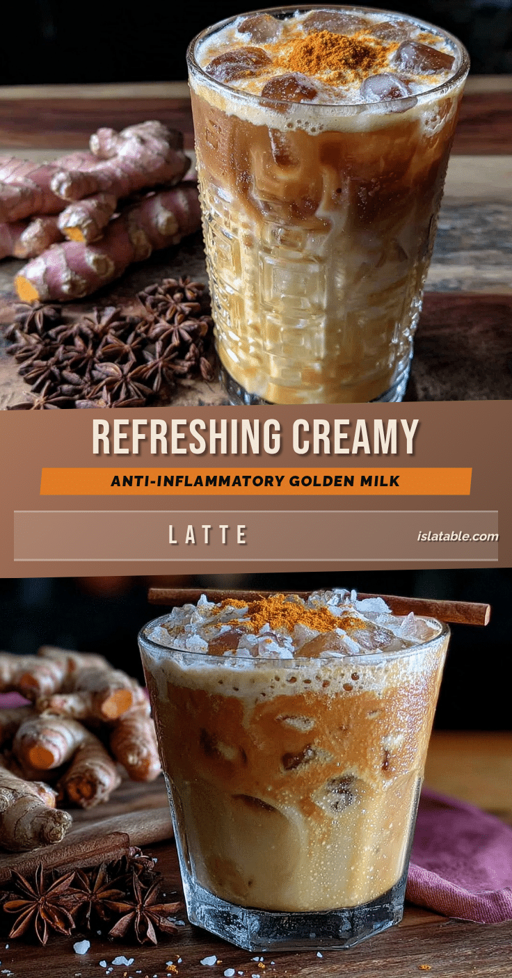 golden milk iced latte recipe