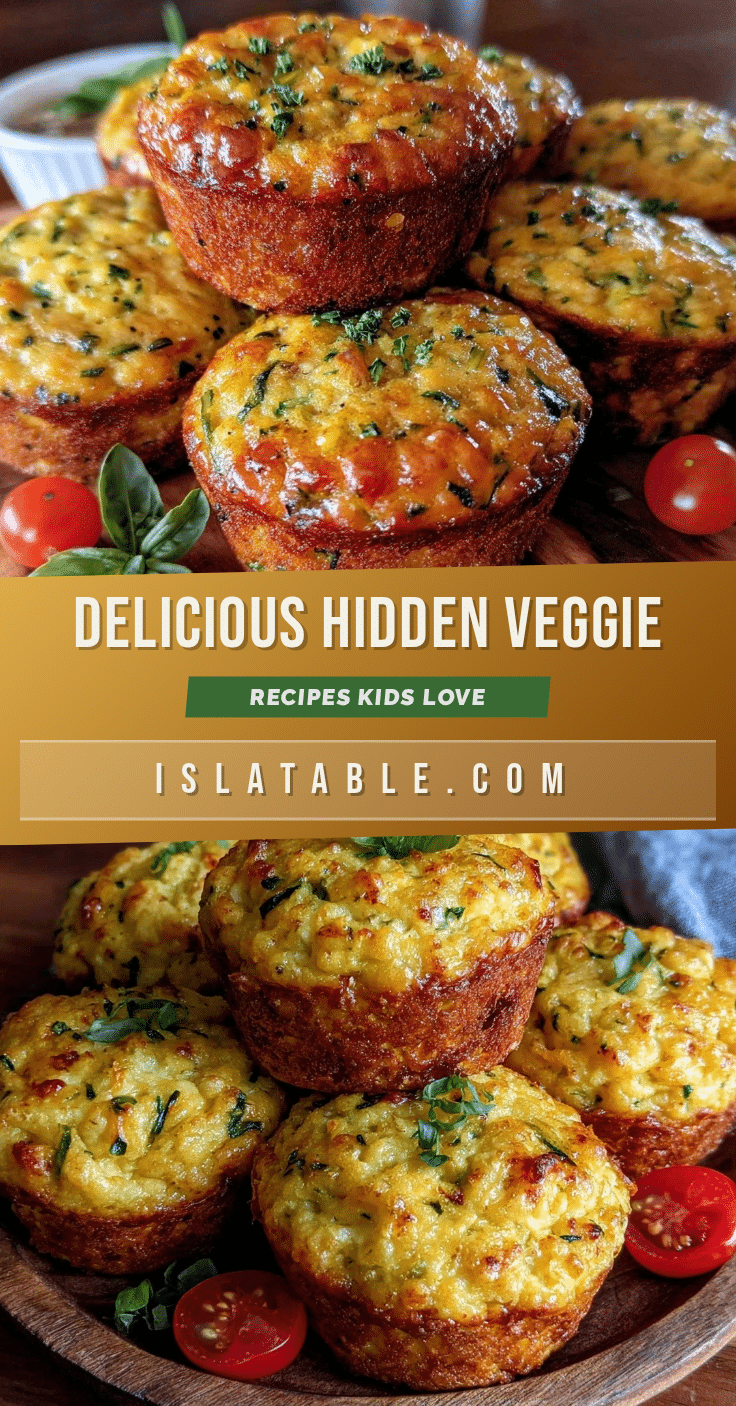 hidden veggie mini muffins recipe