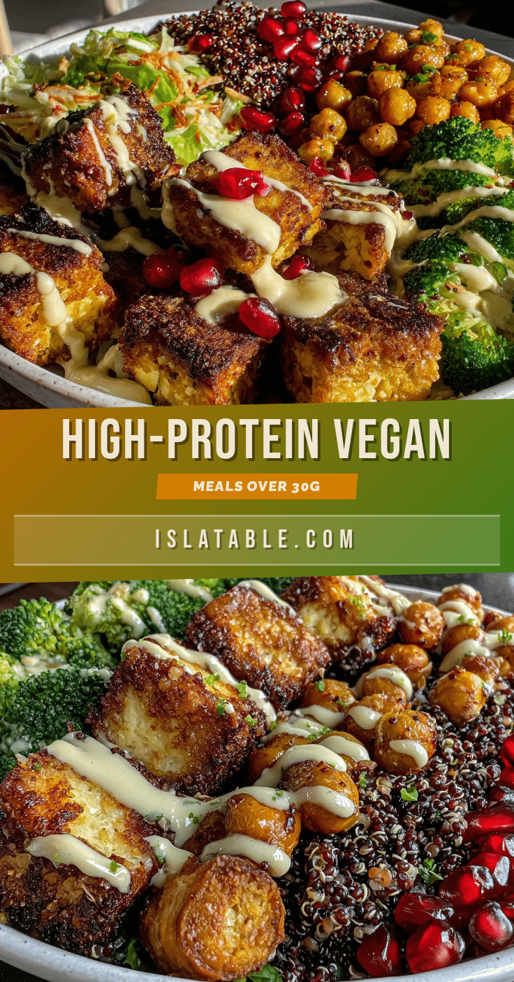 high-protein vegan meals recipe