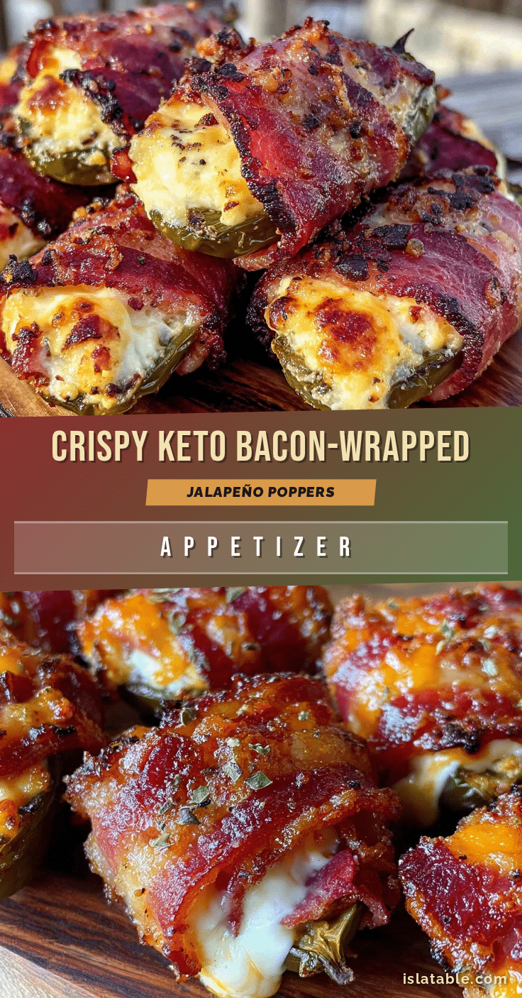 keto bacon-wrapped jalapeño poppers recipe