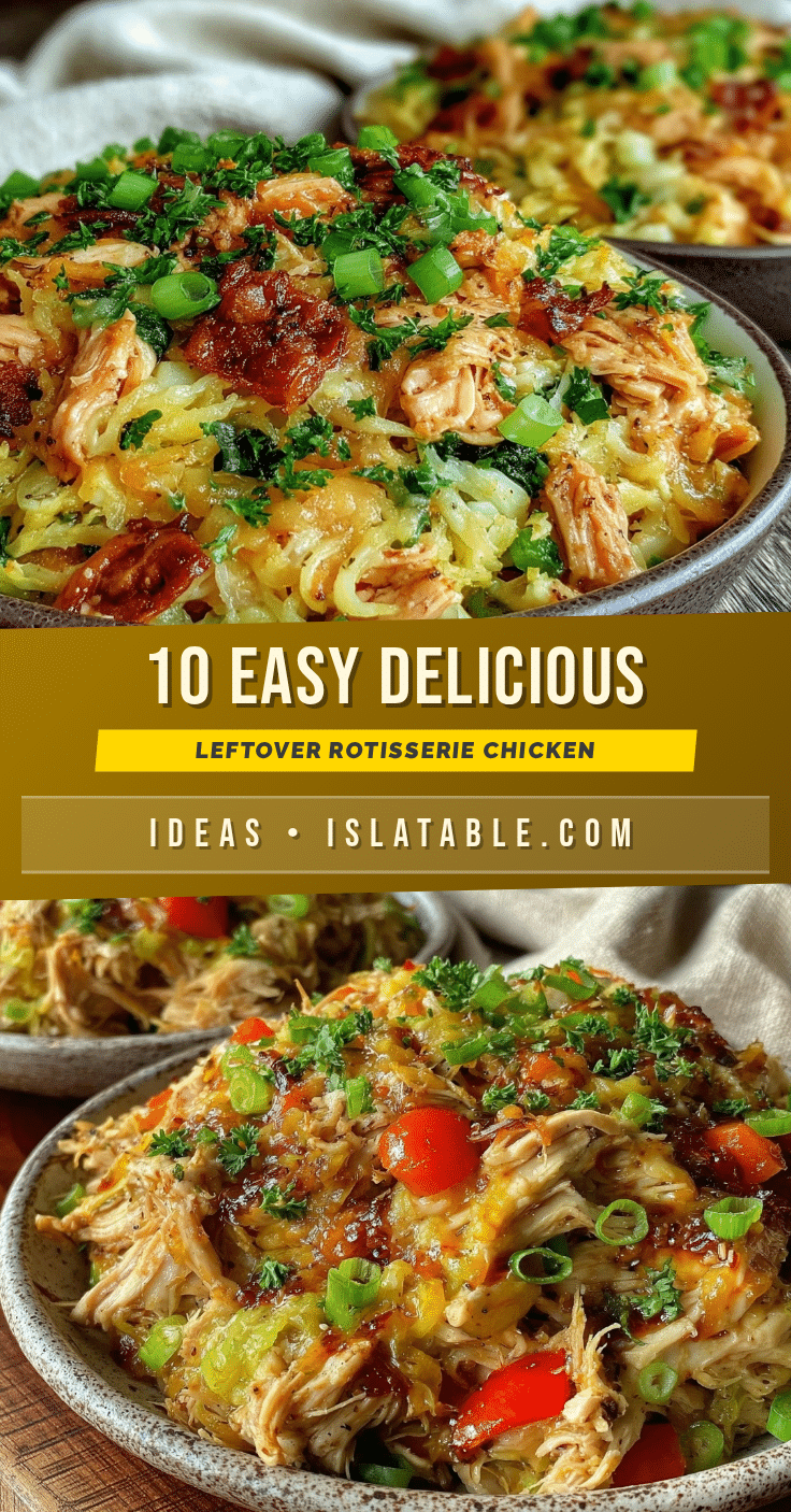 leftover rotisserie chicken ideas recipe