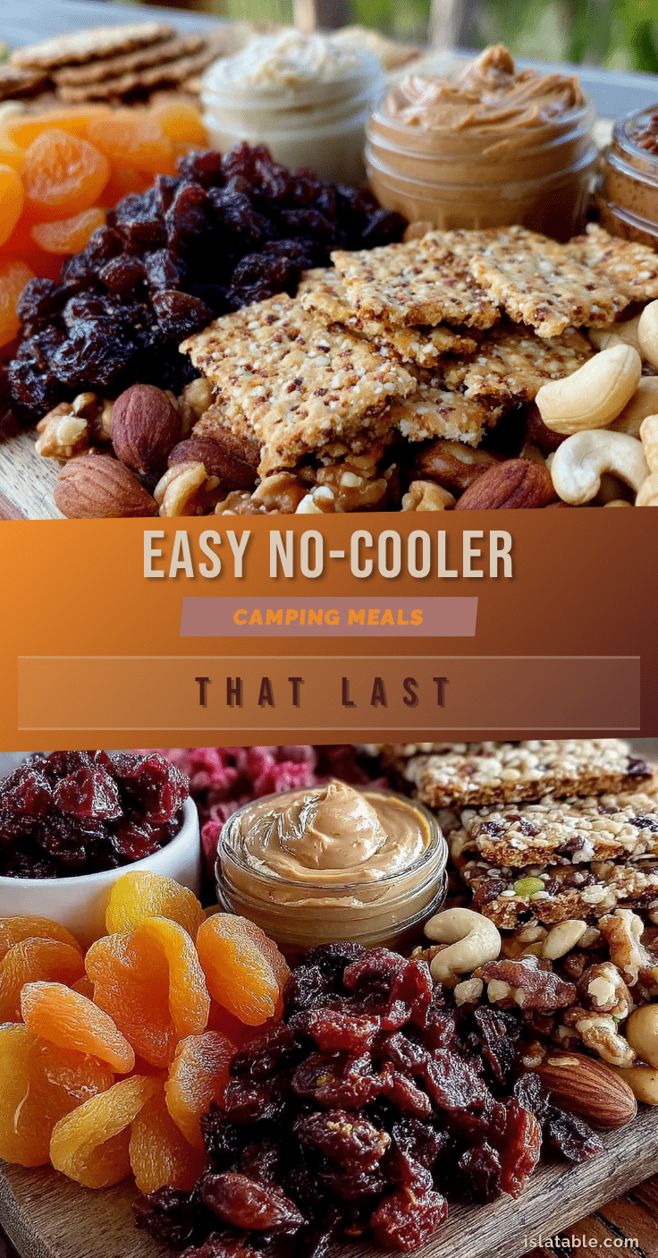 no-cooler camping food ideas recipe