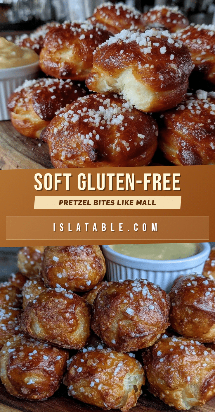 soft gluten-free pretzel bites recipe