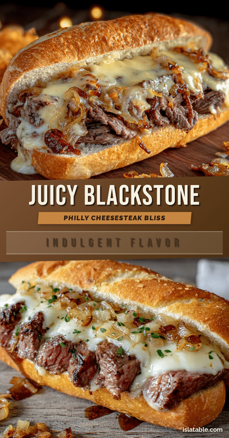 Blackstone Philly Cheesesteak recipe