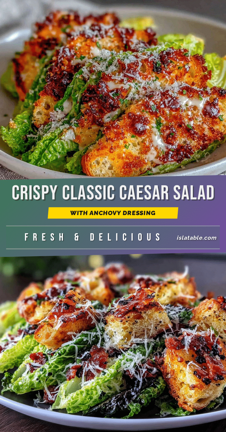 crispy classic caesar salad recipe