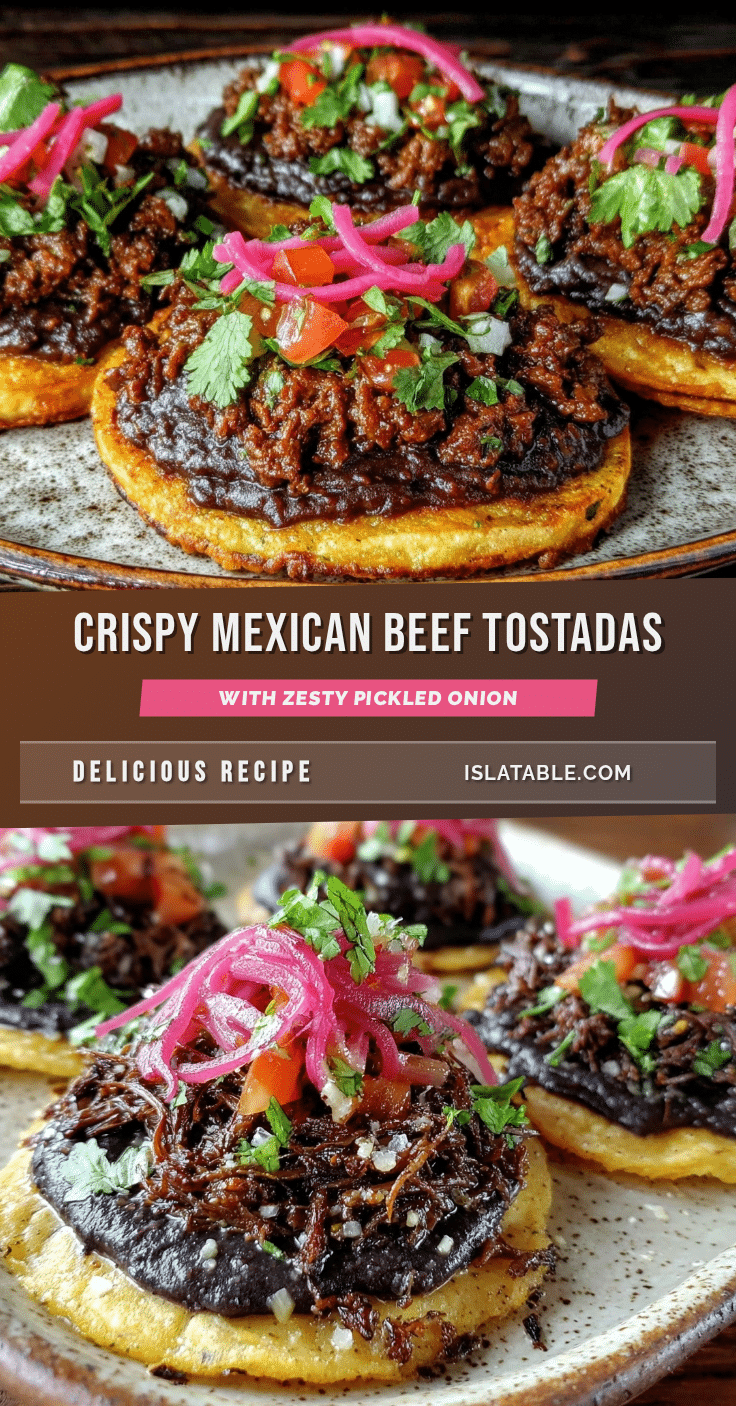 crispy mexican ground beef tostadas recipe