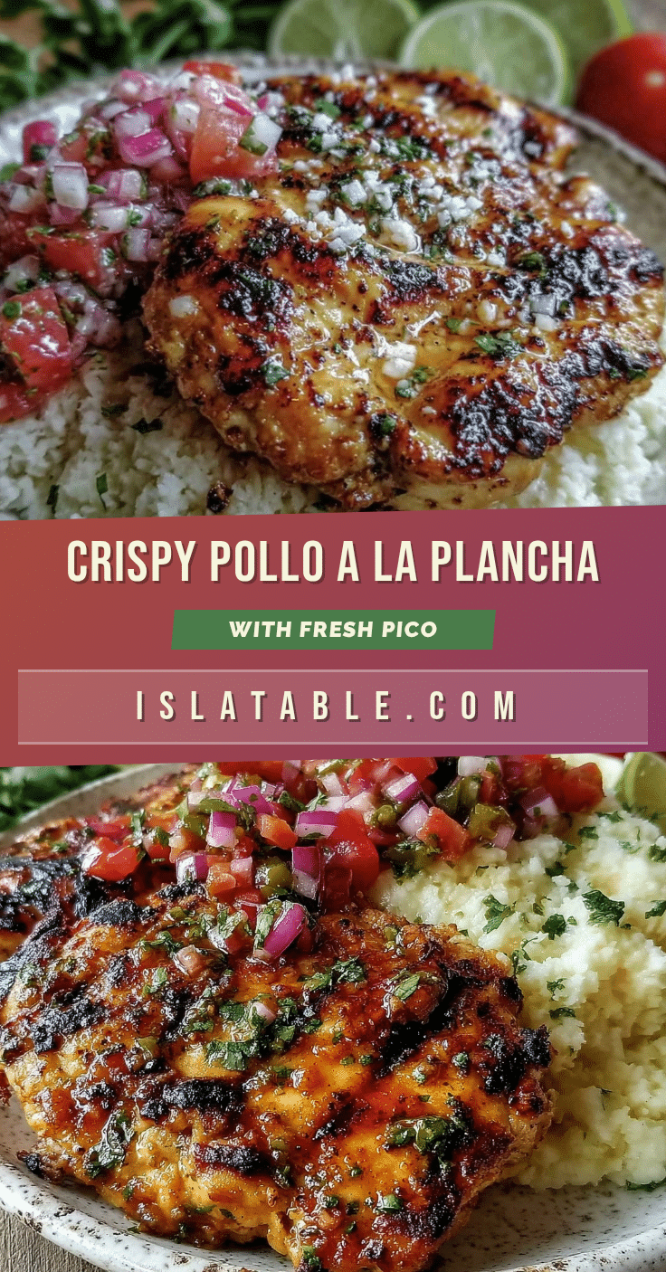crispy pollo a la plancha recipe