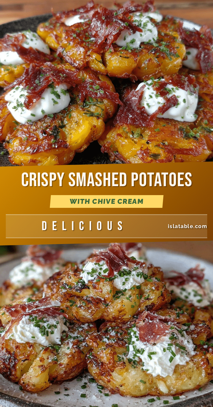 crispy smashed potatoes recipe