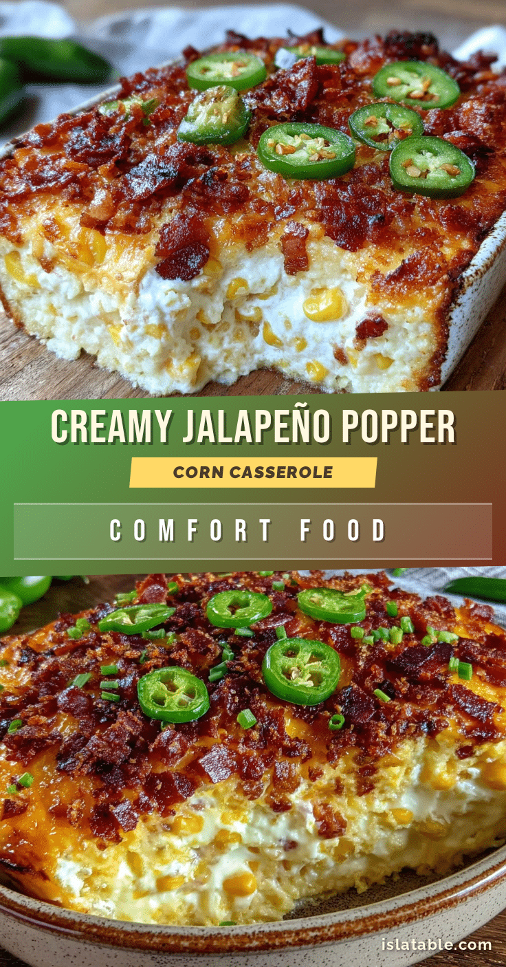 jalapeño popper corn casserole recipe