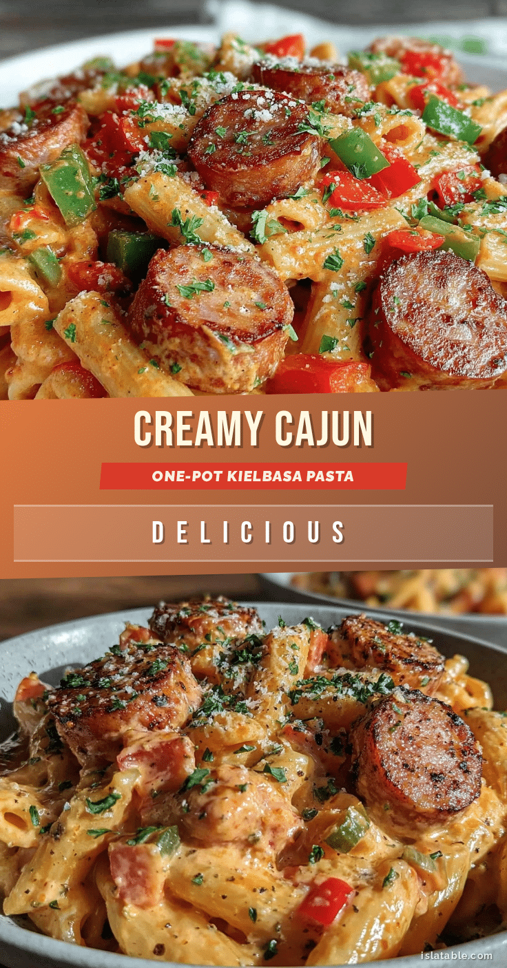 creamy one-pot kielbasa pasta recipe