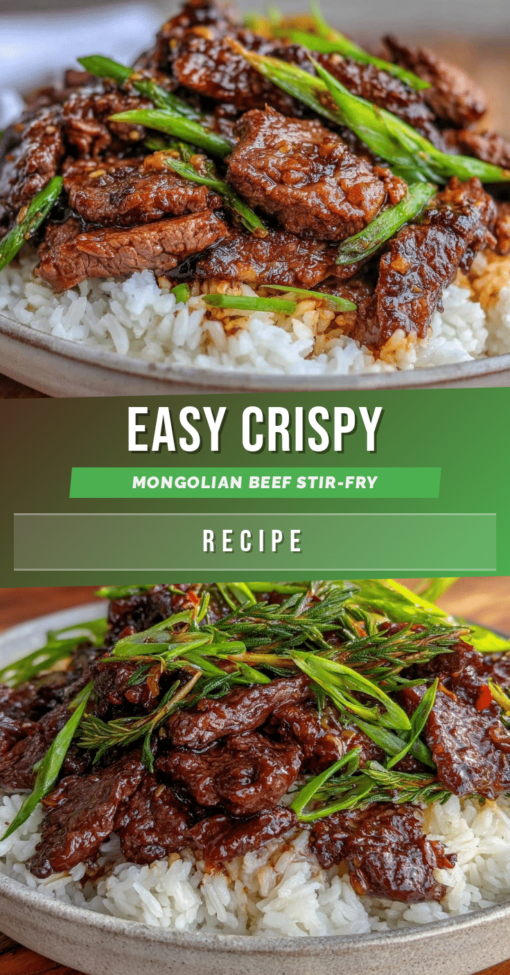 easy crispy mongolian beef stir-fry recipe