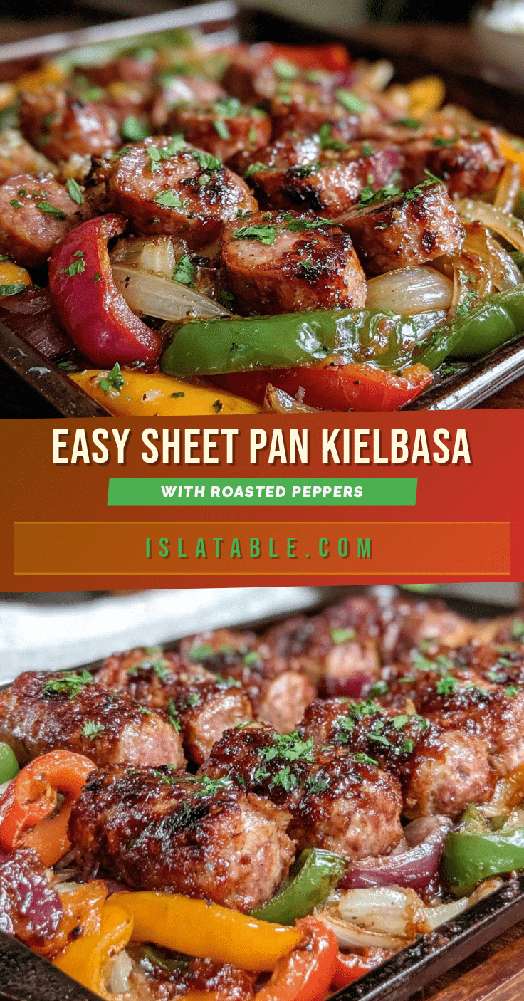 easy sheet pan kielbasa recipe