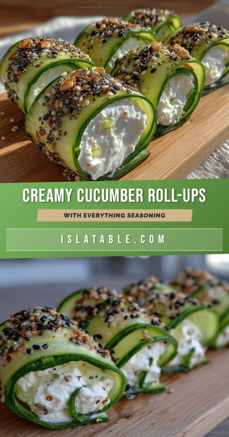 Fresh Cucumber Cream Cheese Roll-Ups recipe
