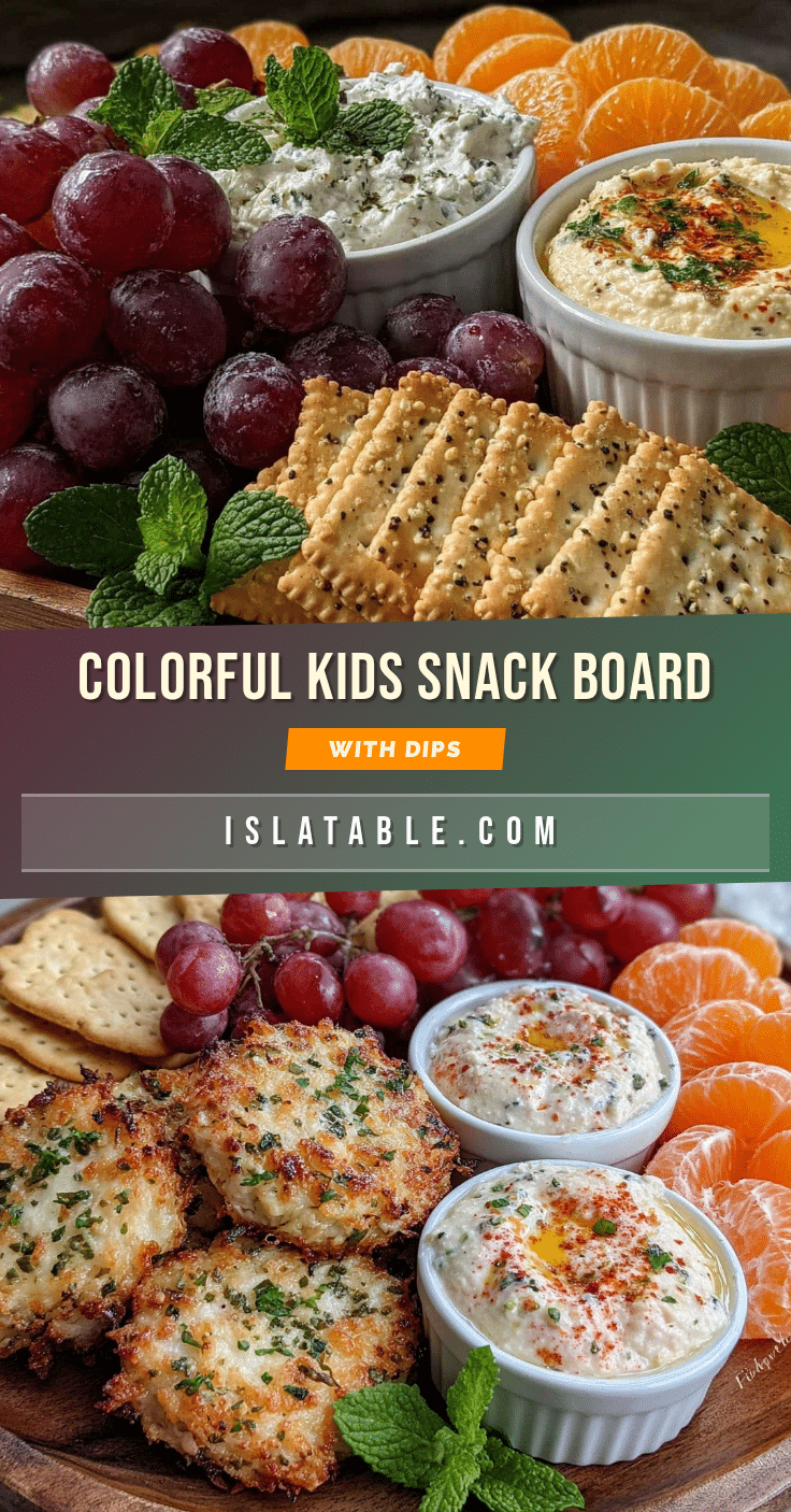 fresh kids snack board recipe