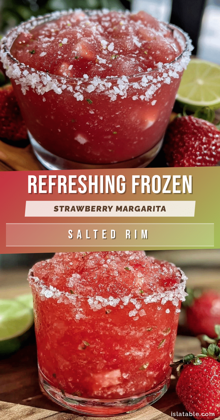 frozen virgin strawberry margarita recipe