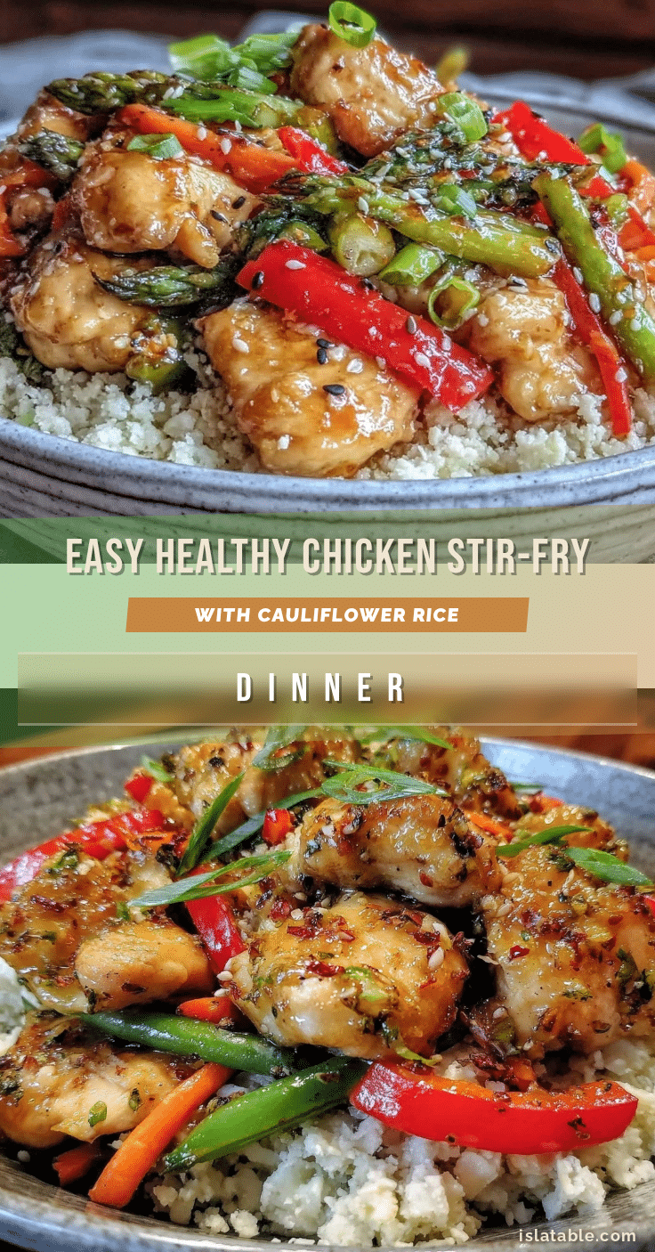 healthy chicken stir-fry recipe