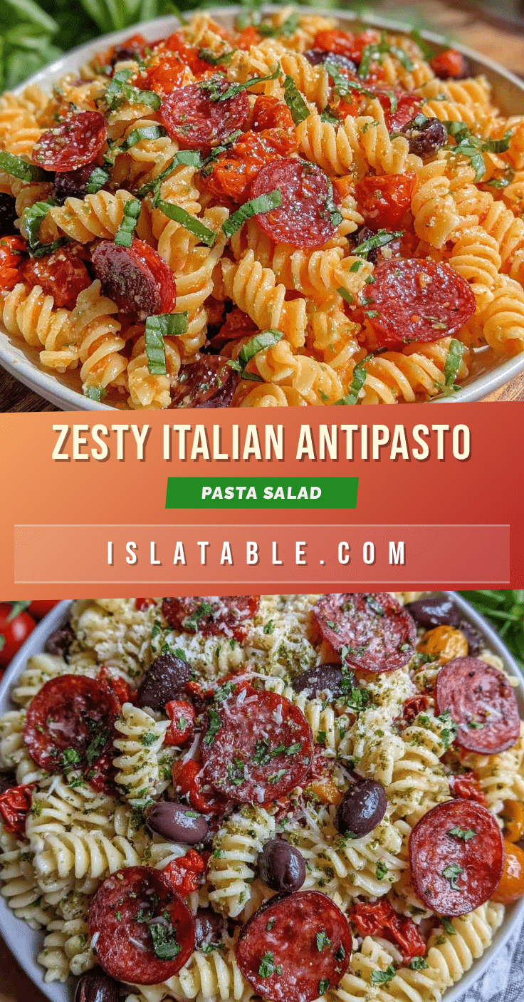 italian antipasto pasta salad recipe